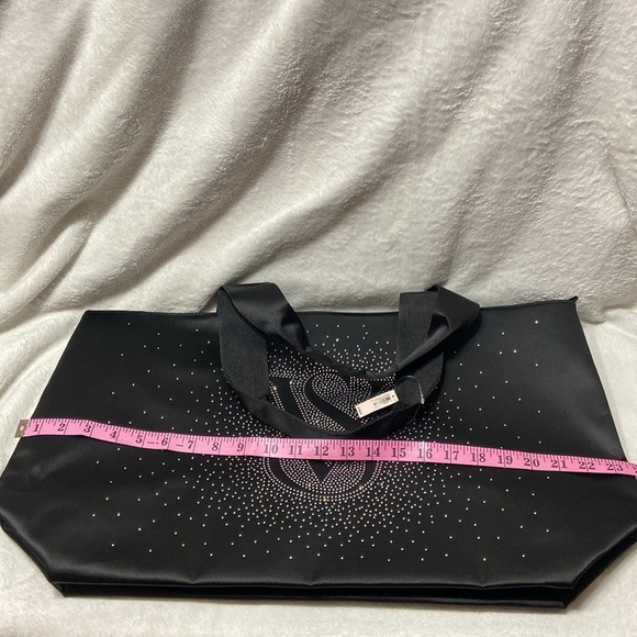 Victoria's Secret Black Tote Bag NWT - Picture 8 of 11